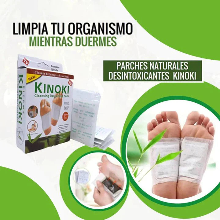 Parches Desintoxicantes - Kinoki® | Fórmula Natural